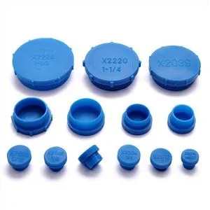 42 mm modré PP plastové odolné uzávery PP