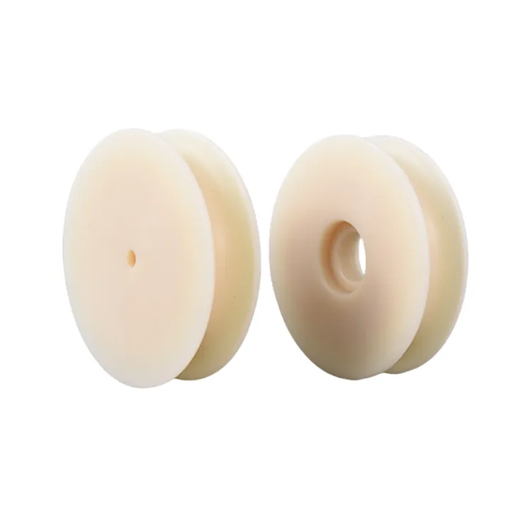 Nylon Bearings Wheel Rope Sheave Pulley Plastic V Belt Pulley